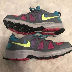Ombré Nike running shoes